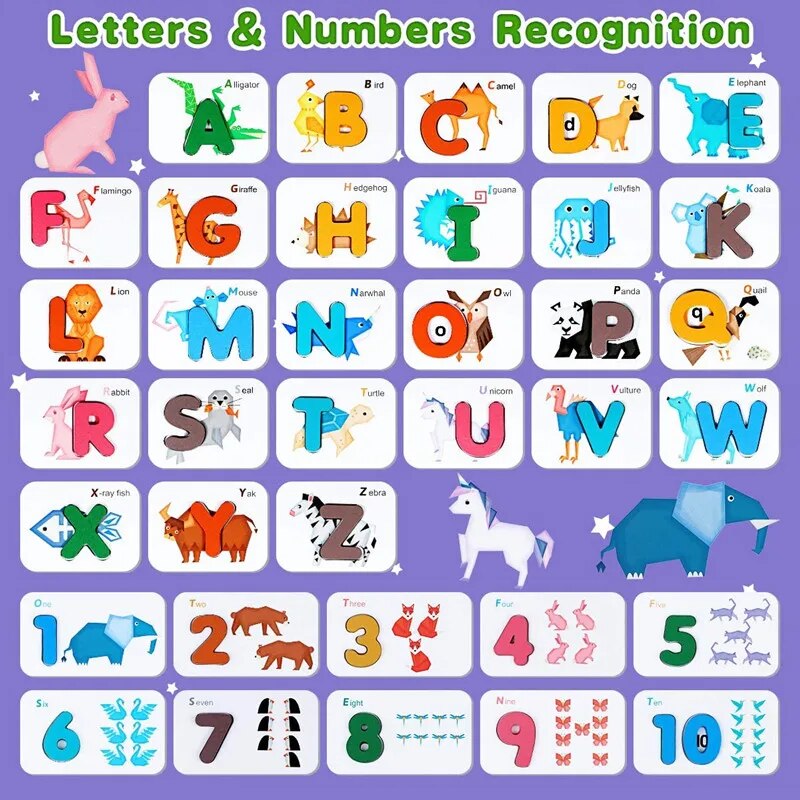モンテッソーリ-子供向けのアルファベットと数字のフラッシュカ - Flash Card Alphabet のレビューと価格
