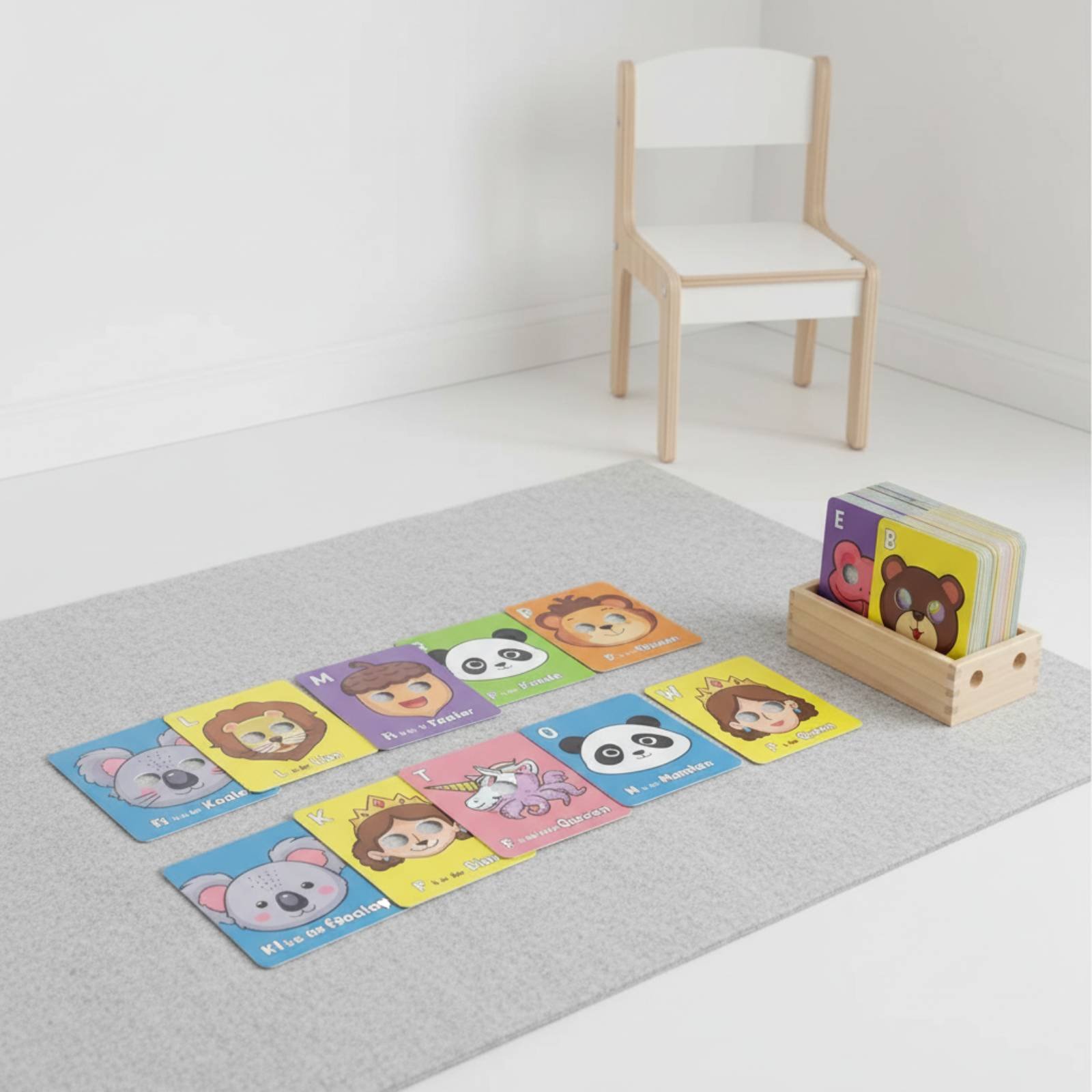 クリーチャーマスク フラッシュカード インタラクティブクリー - Flash Card Alphabet のレビューと価格