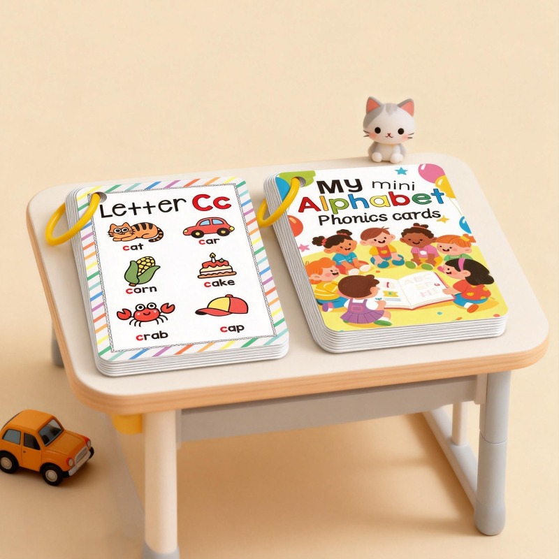 カラー動物アルファベット認知カード 子供向け英語26文字アル - Flash Card Alphabet のレビューと価格
