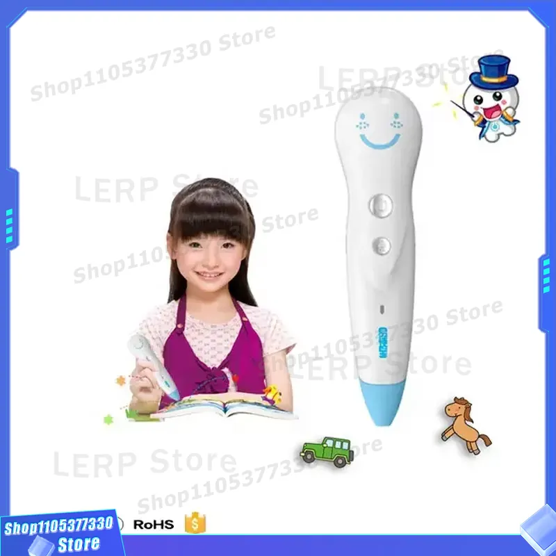 子供向けスマートトークペン、教育学習玩具、デジタルブックリー - Kids Educational Reader のレビューと価格