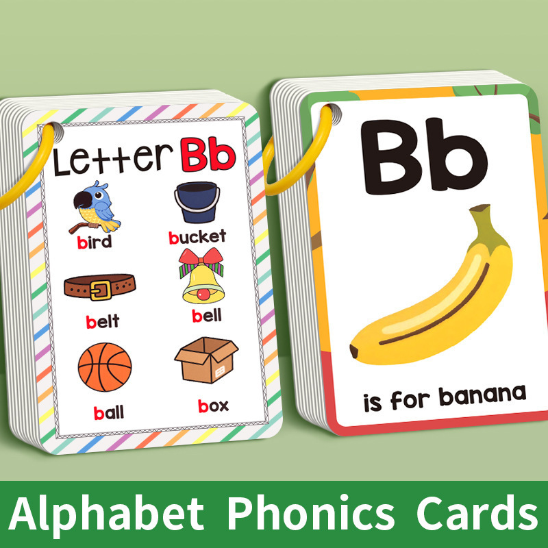 27 ピース/セット学習カード漫画英語アルファベットフォニッ - Flash Card Alphabet のレビューと価格